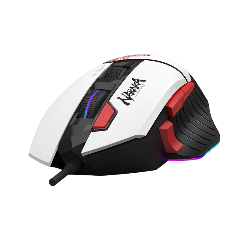 Игровая мышь Bloody W95 Max Naraka Проводное Белый