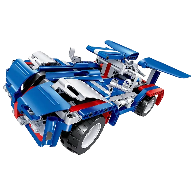 Constructor cu telecomandă XTech Sport Car & Truck Albastru