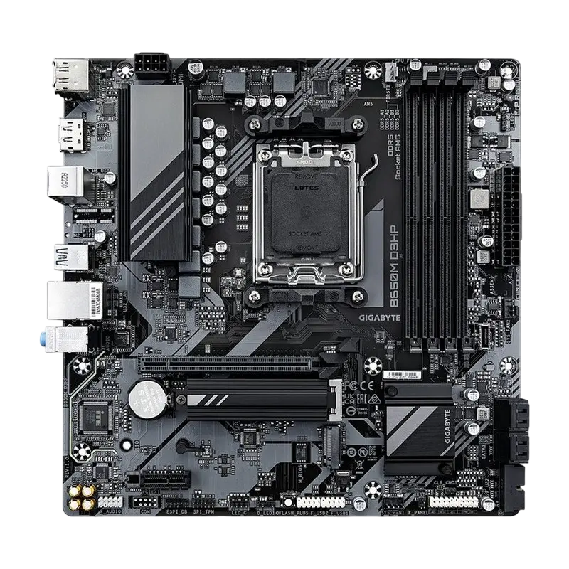 Материнская плата Gigabyte B650M D3HP AM5 Micro-ATX