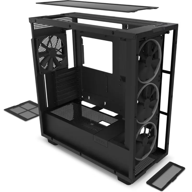 Carcasă PC NZXT H7 Elite Midi-Tower Negru