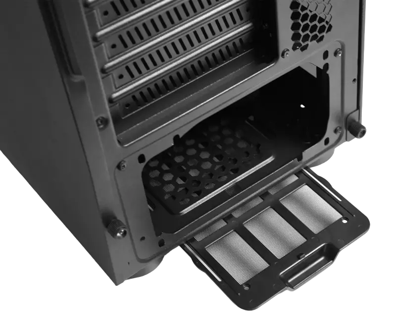 Компьютерный корпус Chieftec GL-04B-OP Midi-Tower Черный