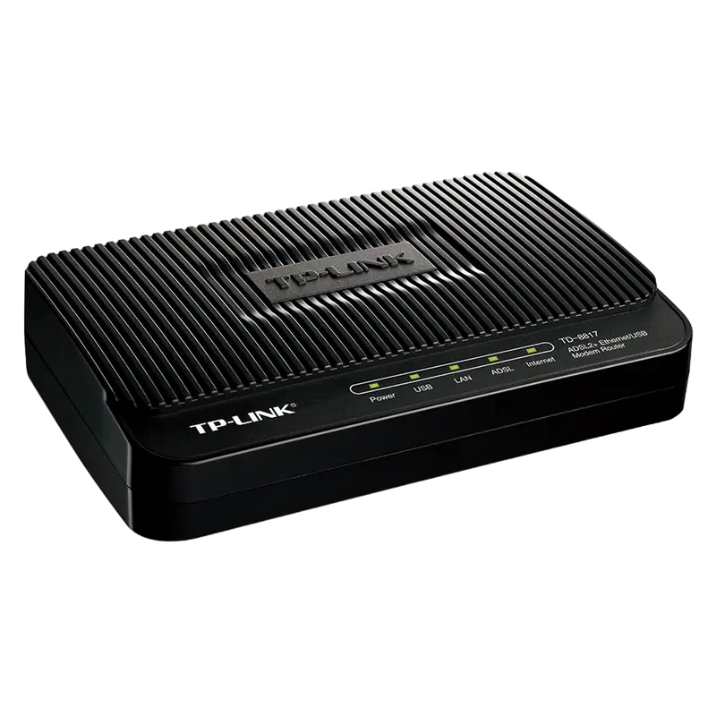 ADSL Модем TP-LINK TD-8817 Черный
