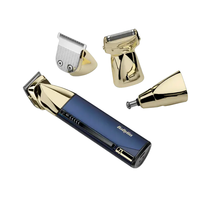 Мужской Триммер BaByliss Super-X Metal Синий | Золотой