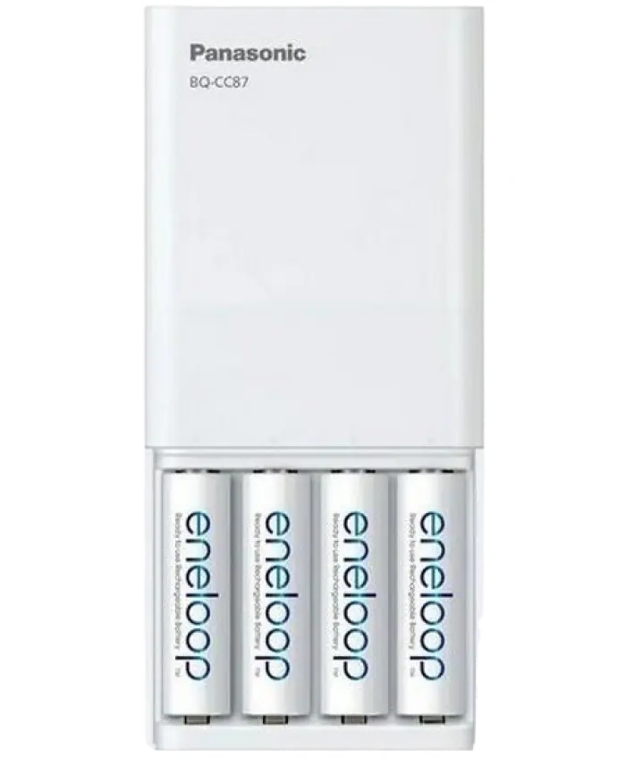 Зарядное устройство Panasonic Smart-Quick K-KJ87MCD40USB Белый