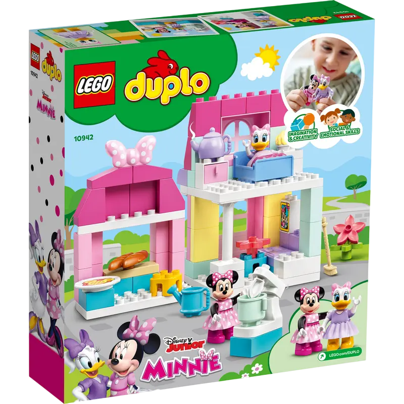 Конструктор LEGO Minnie's House and Café Розовый