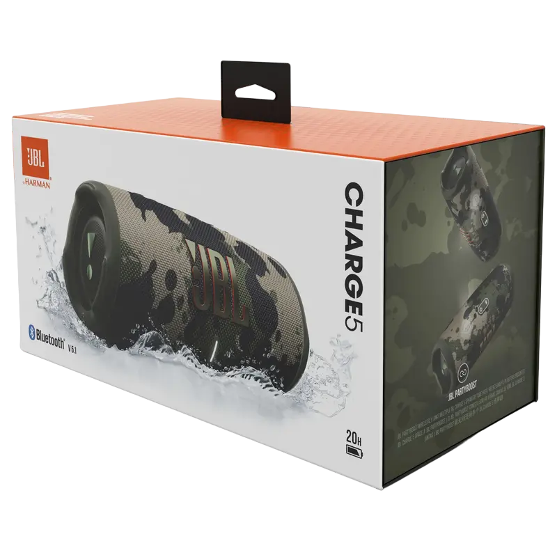 Портативная колонка JBL Charge 5 Камуфляж