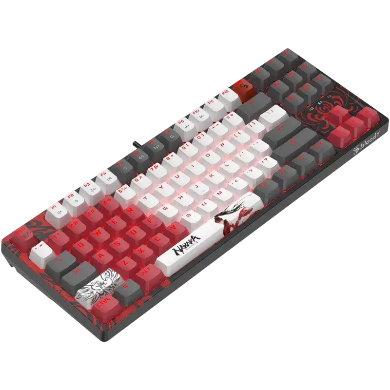 Клавиатура Bloody S87 Механический Черный