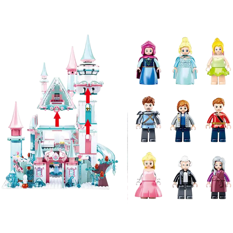 Конструктор Sluban Girls Dream - Fairy Tale of Winter Разноцветный