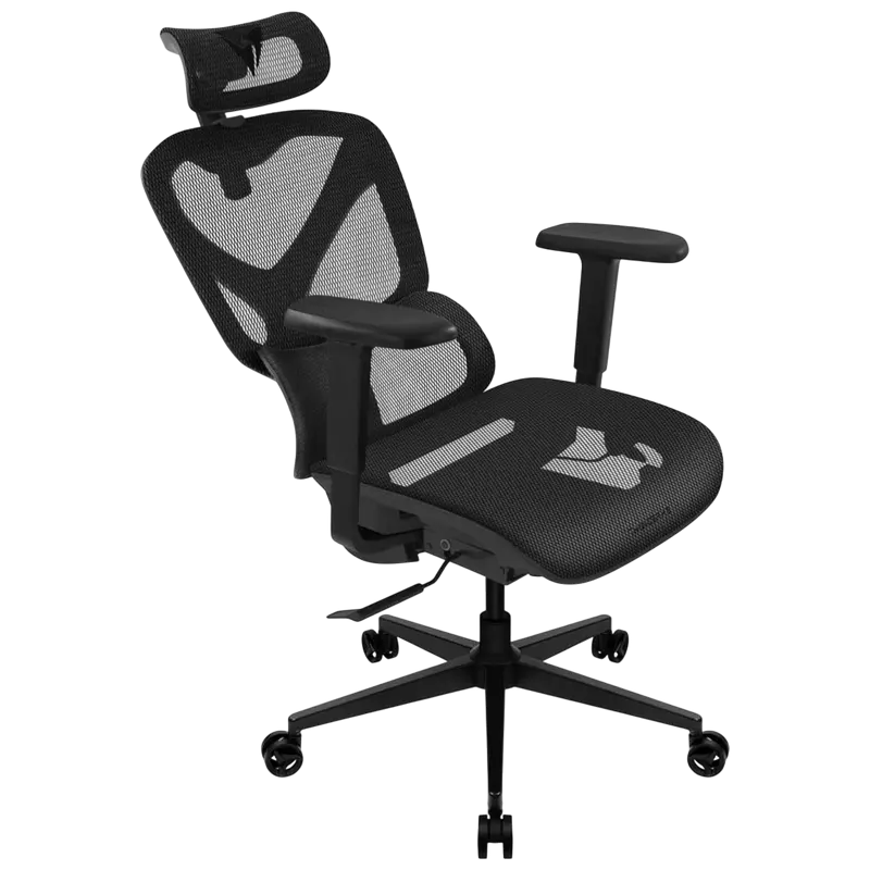 Офисное кресло ThunderX3 YTC Вентилируемая Сетка Чёрный