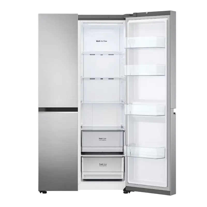 Холодильник LG GSBV70PZTM Серебристый