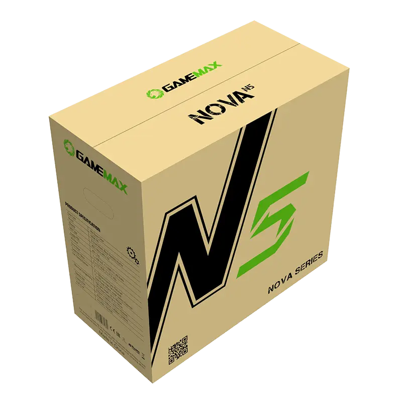 Компьютерный корпус Gamemax NOVA N5 Midi-Tower Черный