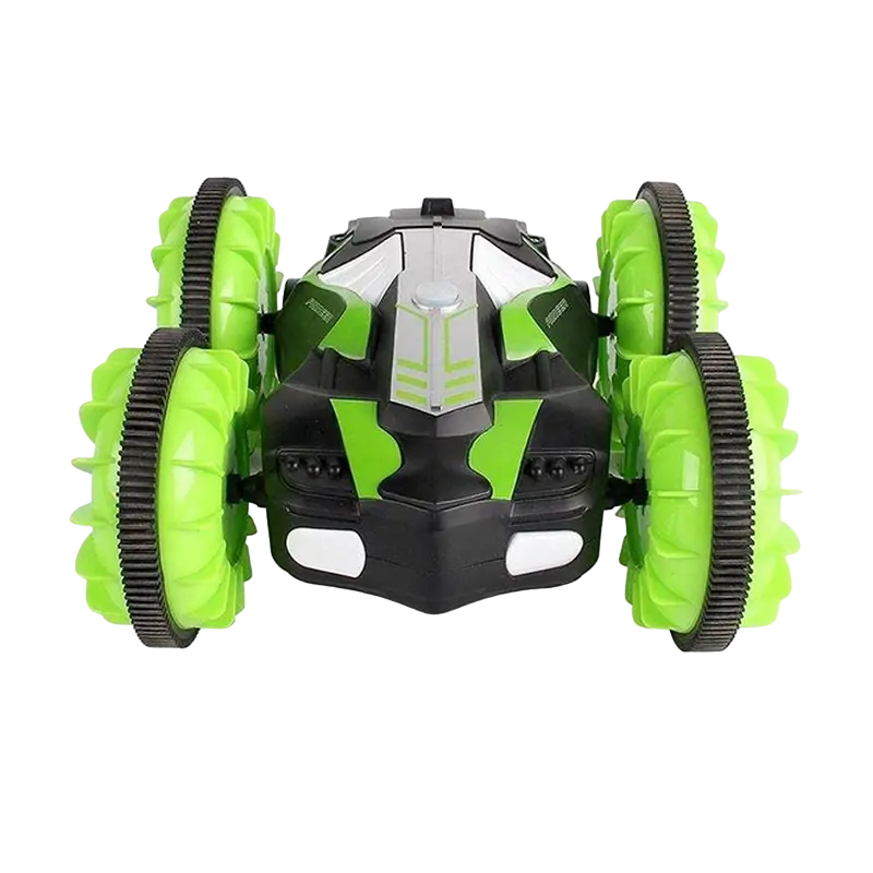 Jucărie cu telecomandă SY Flip Double-Side Stunt Car Negru