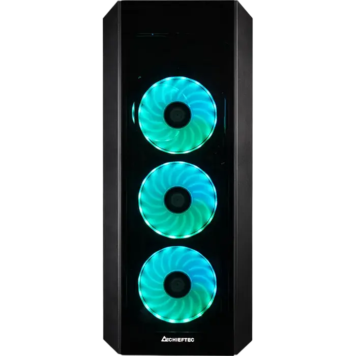 Carcasă PC Chieftec GL-03B-OP Midi-Tower Negru