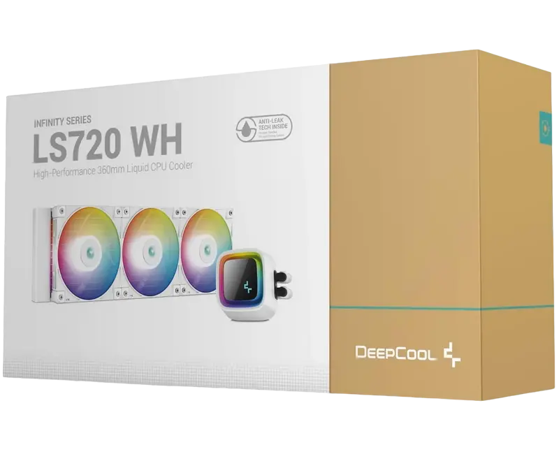Кулер для процессора Deepcool LS720 WH 120 мм