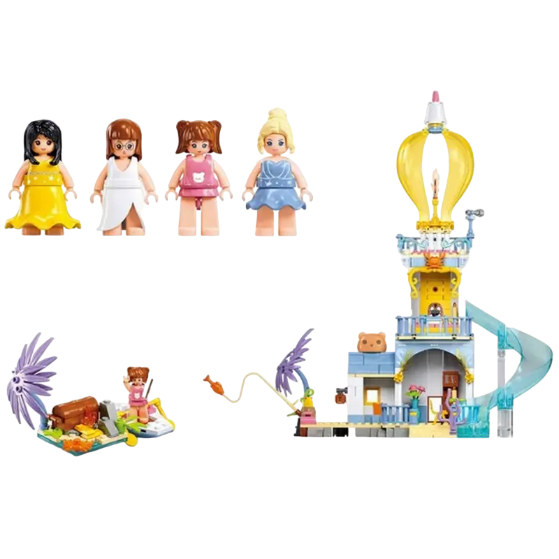 Конструктор Sluban Girls Dream - Castle with a Slide