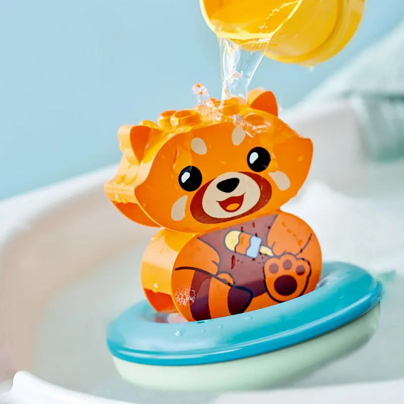 Constructor LEGO Bath Time Fun: Floating Red Panda Multicolor