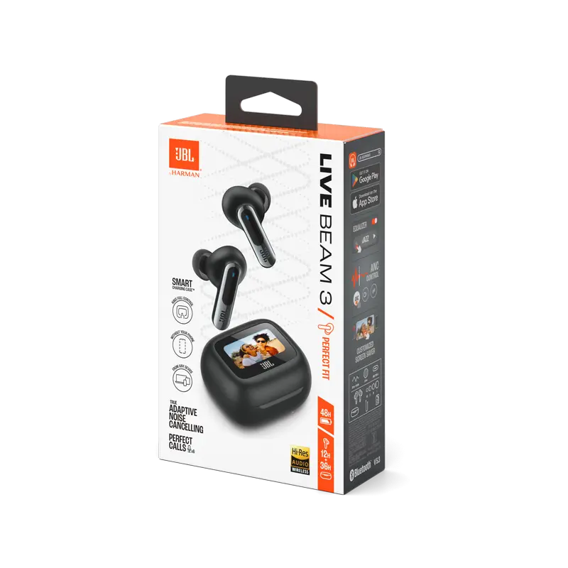 Наушники JBL LIVE Beam 3 Чёрный