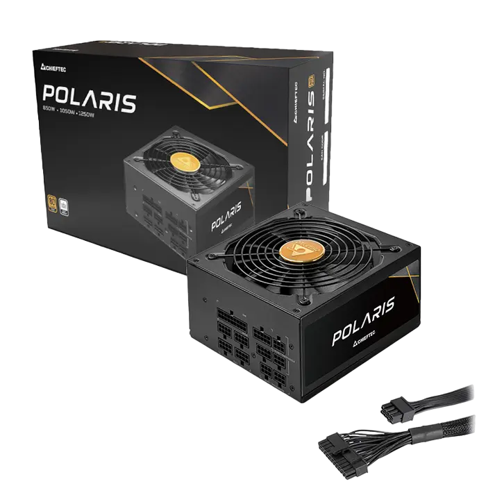 Tip Блок питания для компьютеров Chieftec PPS-850FC Polaris Series ATX Черный