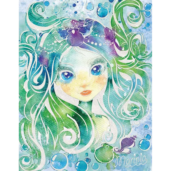 Nebulous Stars Watercolor