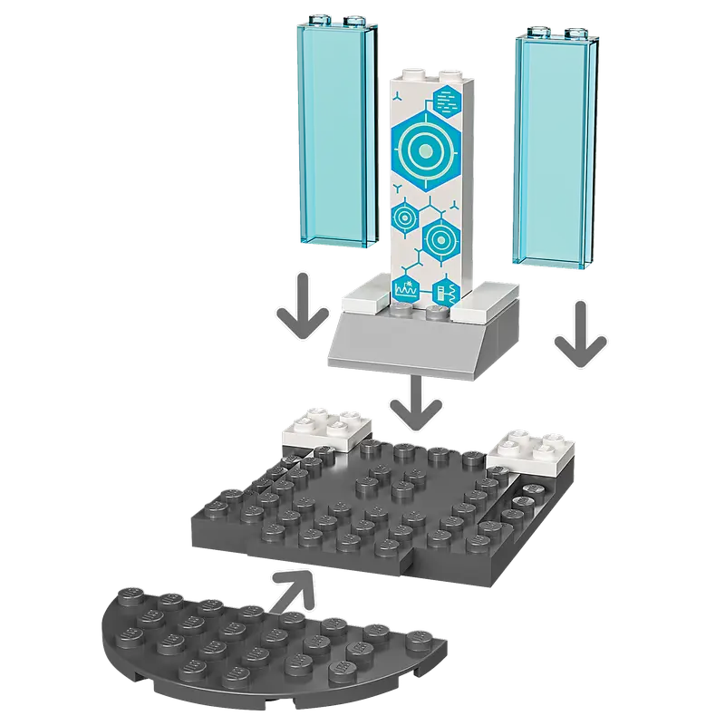 Конструктор LEGO Shuri's Lab Разноцветный