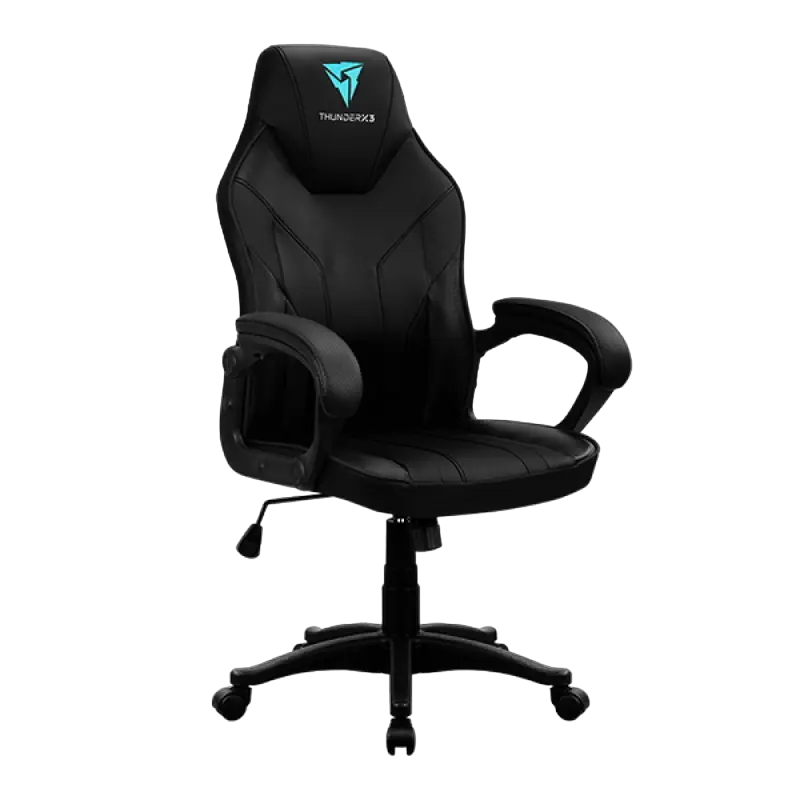Игровое кресло ThunderX3 EC1 Искусственная кожа Чёрный