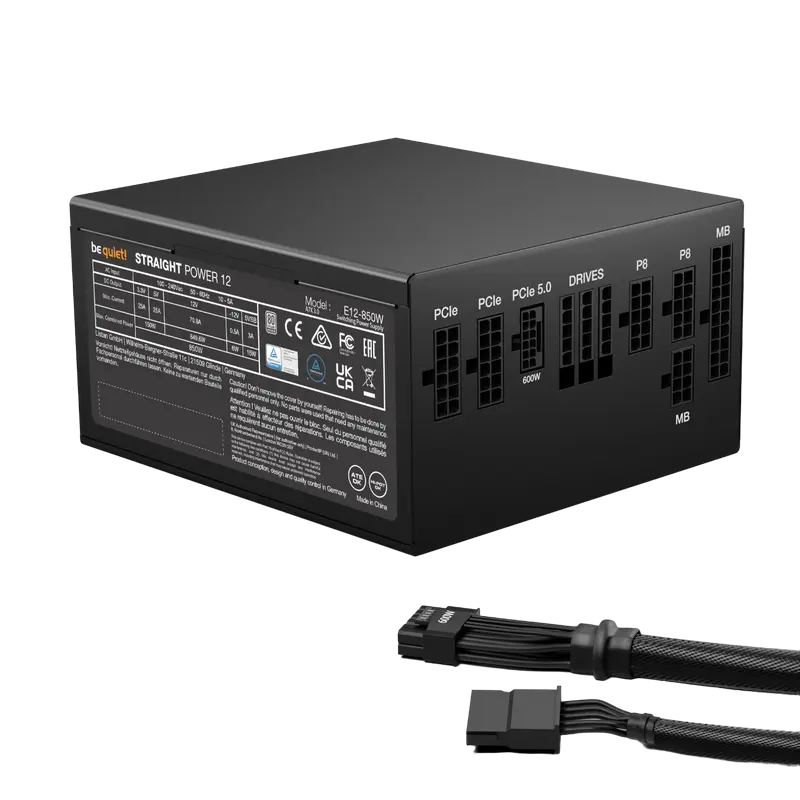 Tip Блок питания для компьютеров be quiet! STRAIGHT POWER 12 ATX Черный