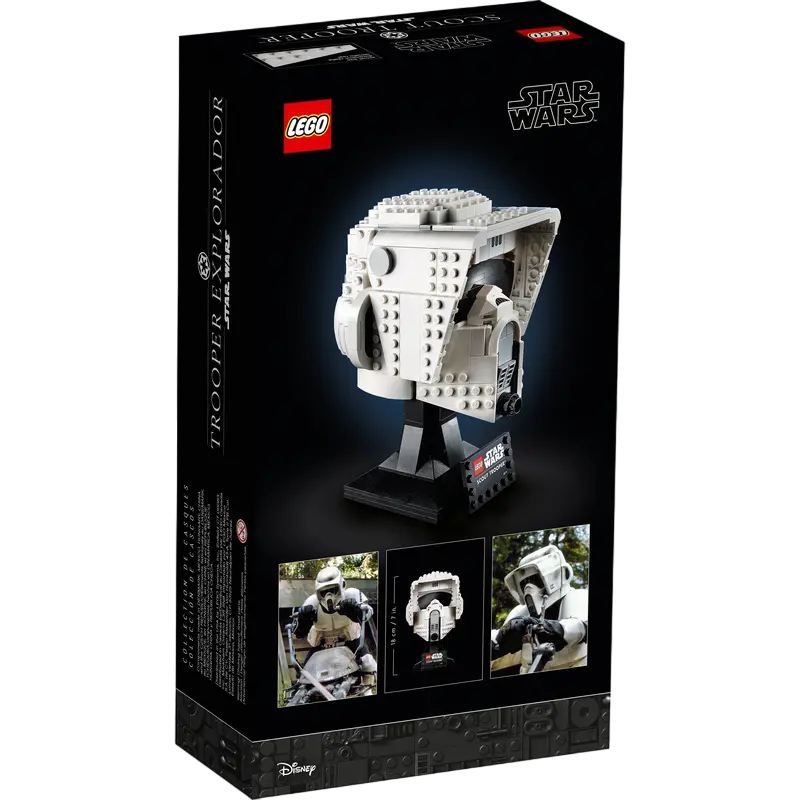 Конструктор LEGO Scout Trooper™ Helmet Белый