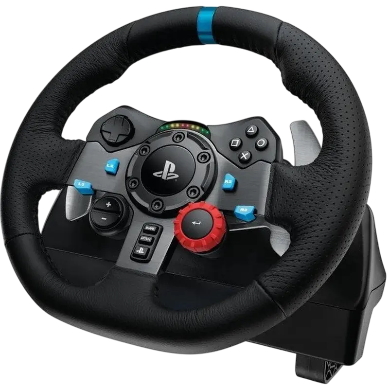 Игровой руль Logitech Driving Force Racing G29 + G435 Чёрный