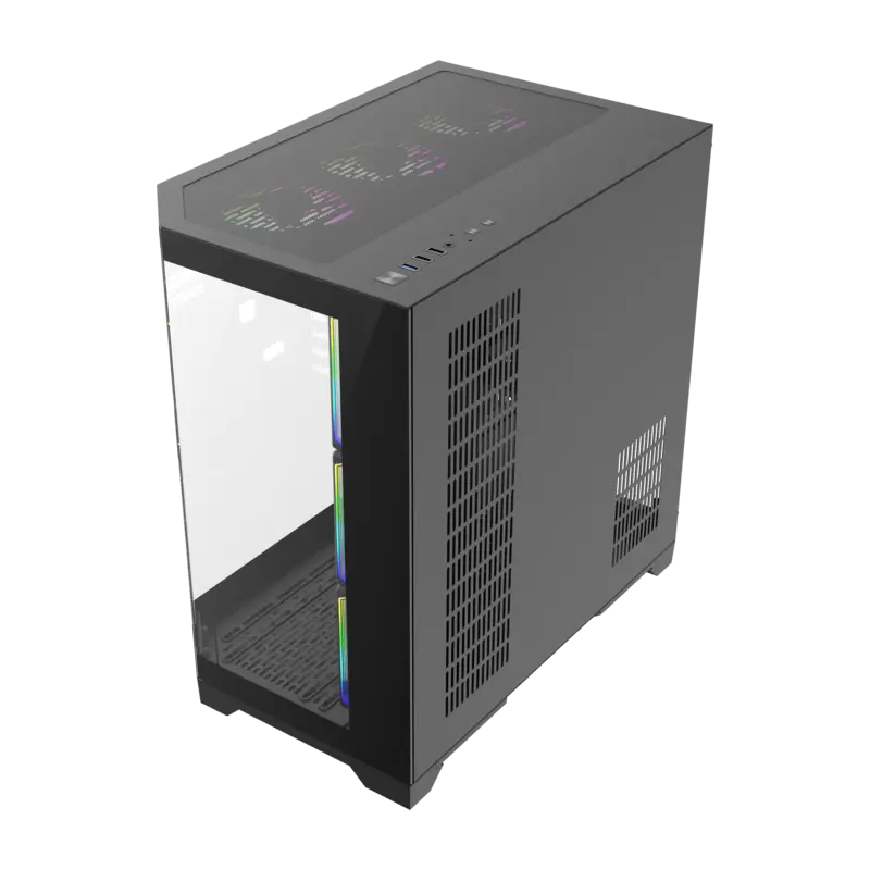 Carcasă PC Gamemax HYPE-A Midi-Tower Negru