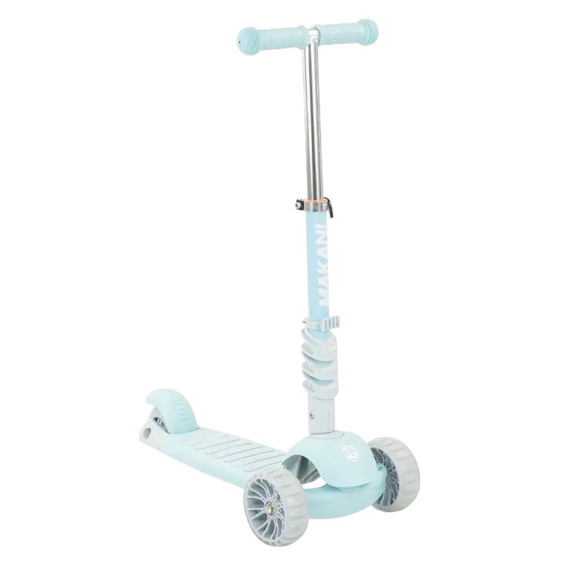 Trotinetă cu 3 roți pentru copii Makani BonBon Albastru deschis