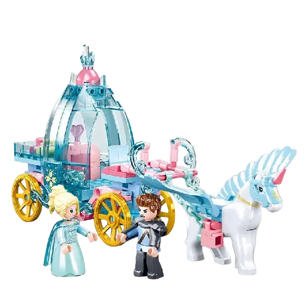 Конструктор Sluban Fairy Tales of Winter - Carriage Разноцветный