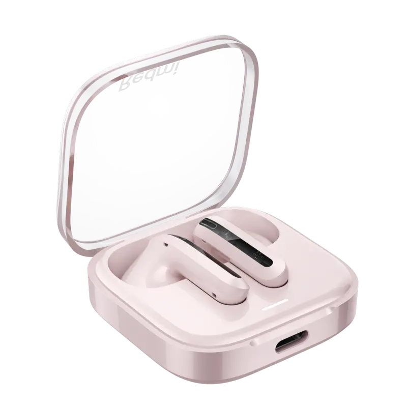 Наушники Xiaomi Redmi Buds 6 Active Прозрачный пудровый