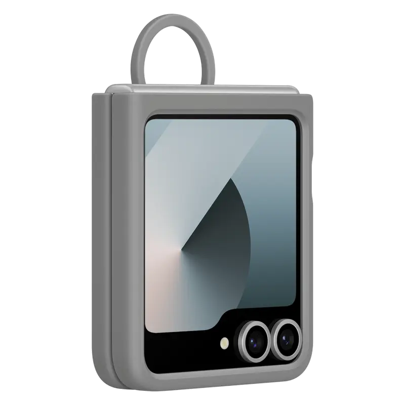 Husă Samsung Galaxy Flip 6 Silicone Case Husă din silicon Gri