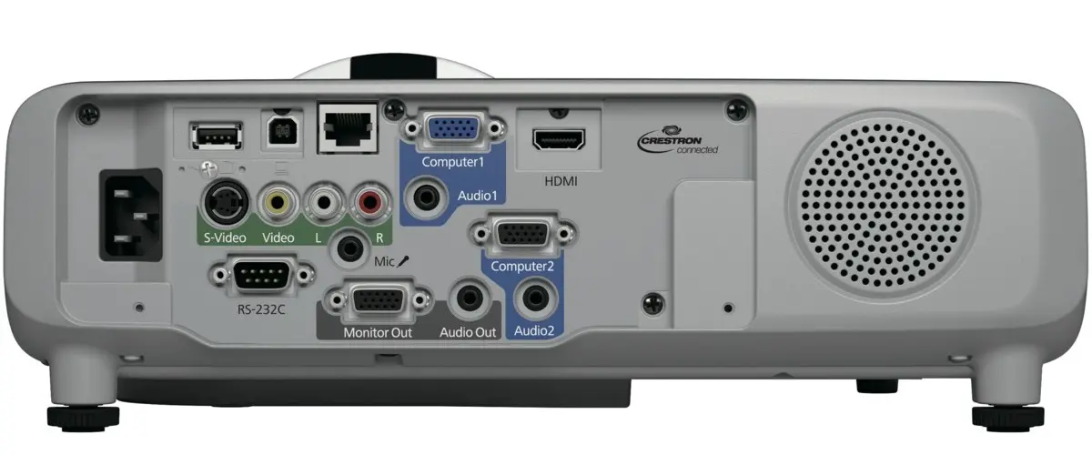 Короткофокусный проектор Epson EB-535W LCD: 3 х 0.59" P-Si TFT Белый