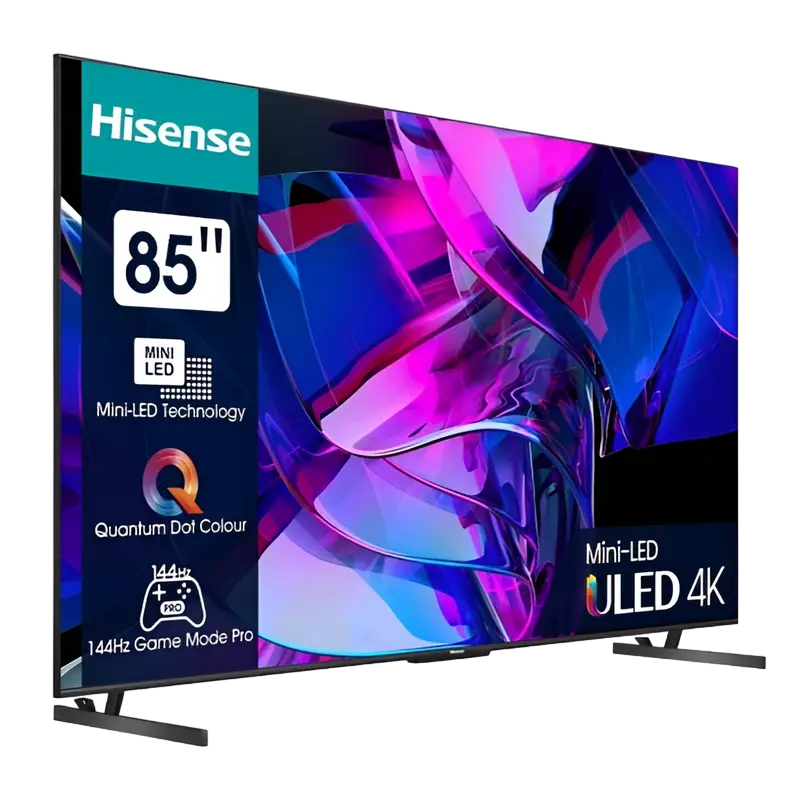 85" MiniLED SMART Телевизор Hisense 85U7KQ Серый