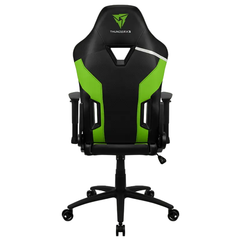 Игровое кресло ThunderX3 TC3 Искусственная кожа Черный/Зеленый