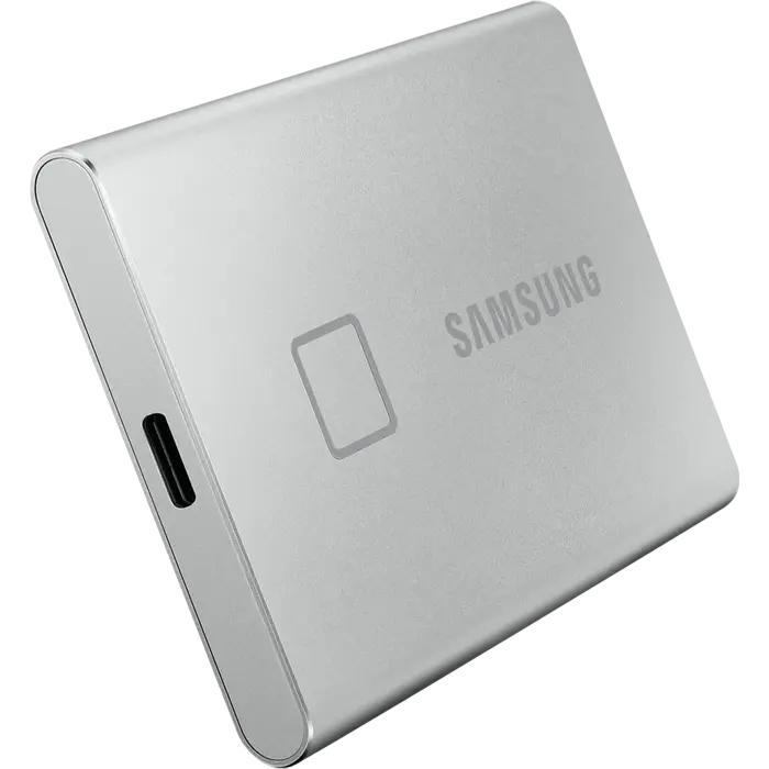 Внешний портативный SSD накопитель Samsung T7 Touch 1 ТБ Белый