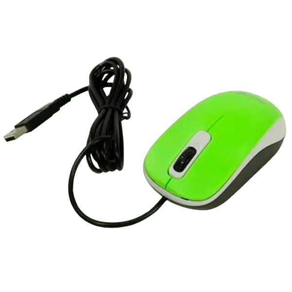 Мышь Genius DX-110 Проводное Зелёный