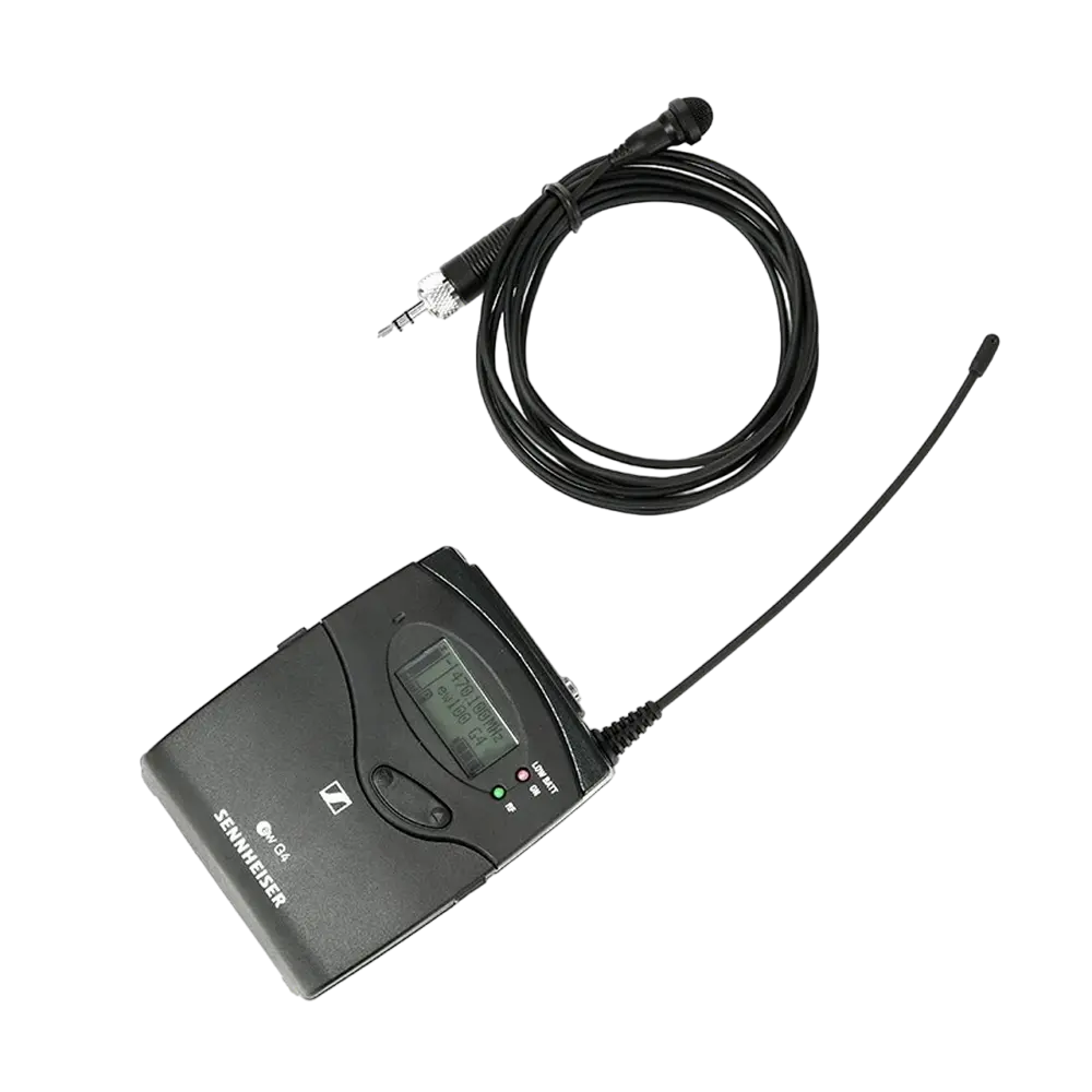 Микрофон для живого исполнения Sennheiser EW 112P G4 B Беспроводной Черный