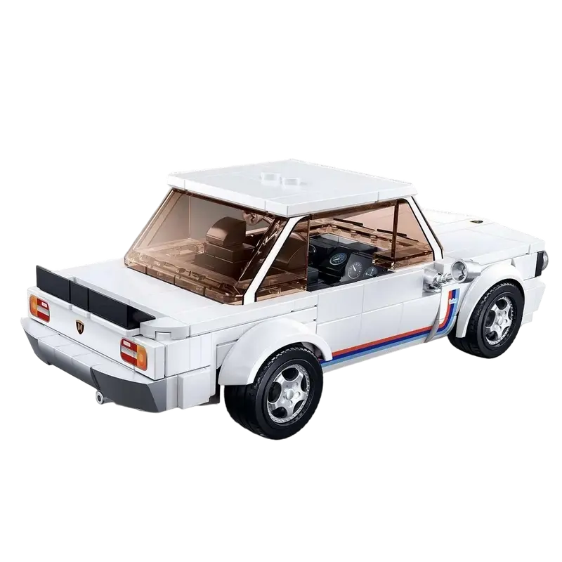 Constructor Sluban Model Bricks - 2002 Classic Car Alb