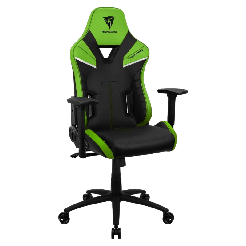Игровое кресло ThunderX3 TC5 Искусственная кожа Черный/Зеленый