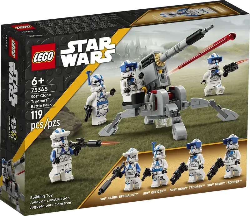 Конструктор LEGO 501st Clone Troopers™ Battle Pack Разноцветный