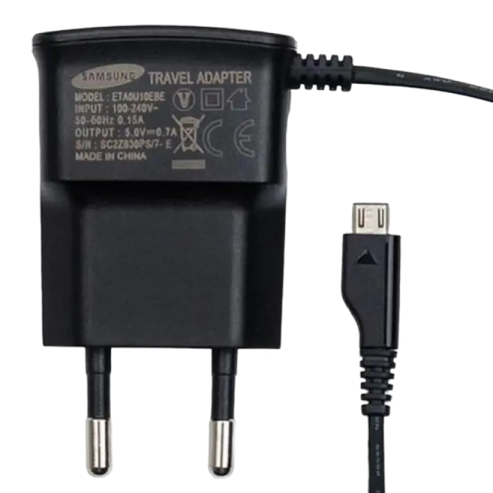 Încărcător Samsung Travel Charger microUSB Negru