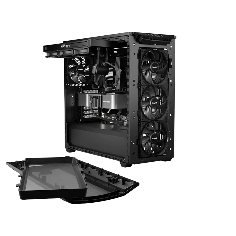 Carcasă PC be quiet! SHADOW BASE 800 Midi-Tower Negru