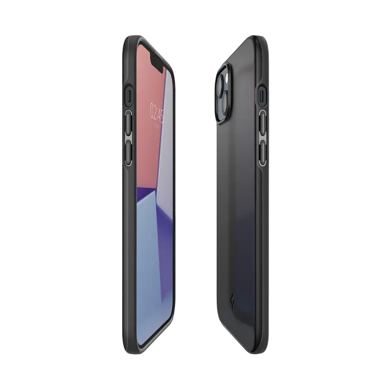 Чехол Spigen Apple iPhone 14 Thin Fit Чёрный