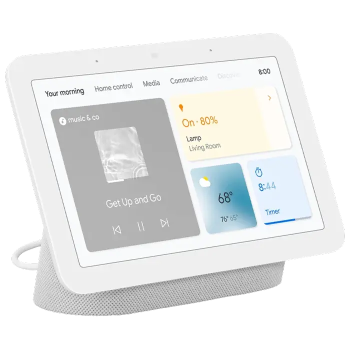 Difuzor Inteligent Google Nest Hub 2nd Gen Chalk