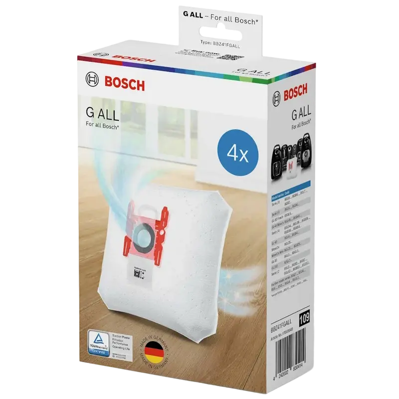 Сменный пылесборник Bosch PowerProtect BBZ41FGALL