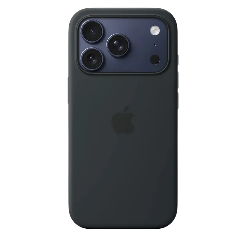 Чехол Apple iPhone 17 Pro Silicone Case with MagSafe A3559 Silicone Case with MagSafe Чёрный