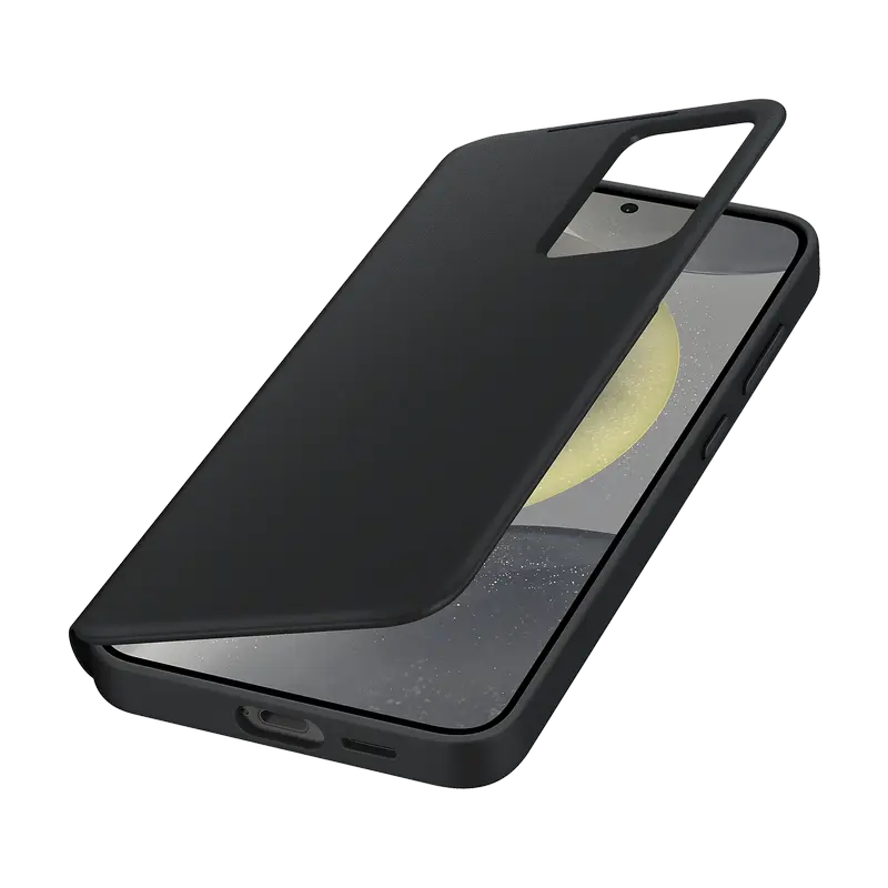 Husă tip carte Samsung Galaxy S24+ Smart View Wallet Smart View Wallet Negru