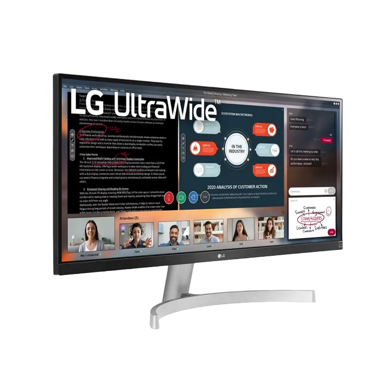 Монитор LG 29WN600 Черный/Белый